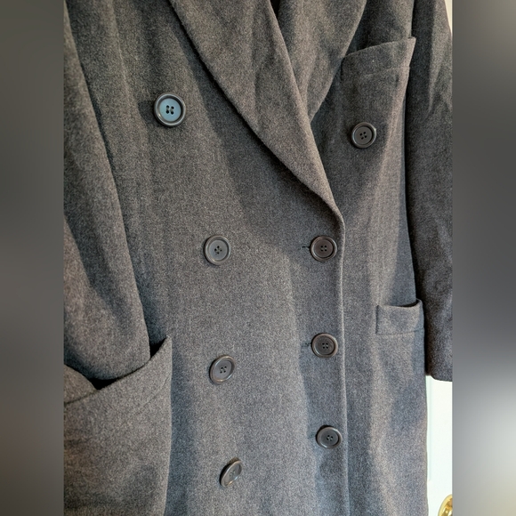 Escada Women's Wool Double-Breasted Blazer Coat - Picture 5 of 9